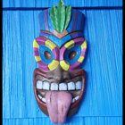 Design Toscano Maika God of the Hawaiian Isle Tiki Wall Décor